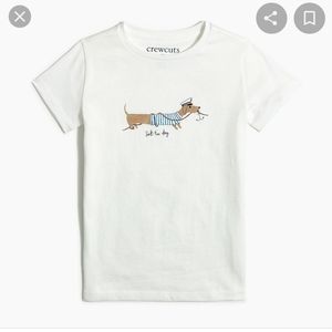 Girls Sailor Dog Graphic Tee